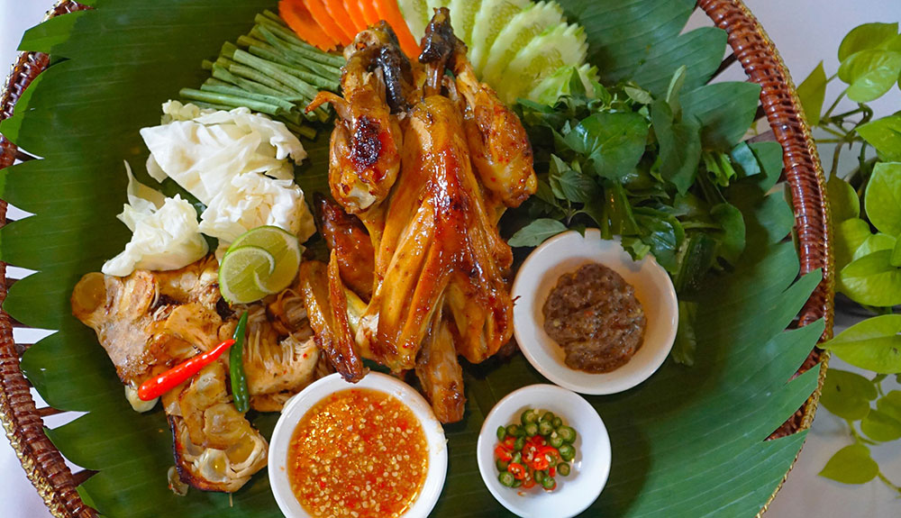 Urban Tree Hut Restaurant in Siem Reap